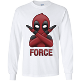 T-Shirts White / YS Emoji DP Youth Long Sleeve T-Shirt