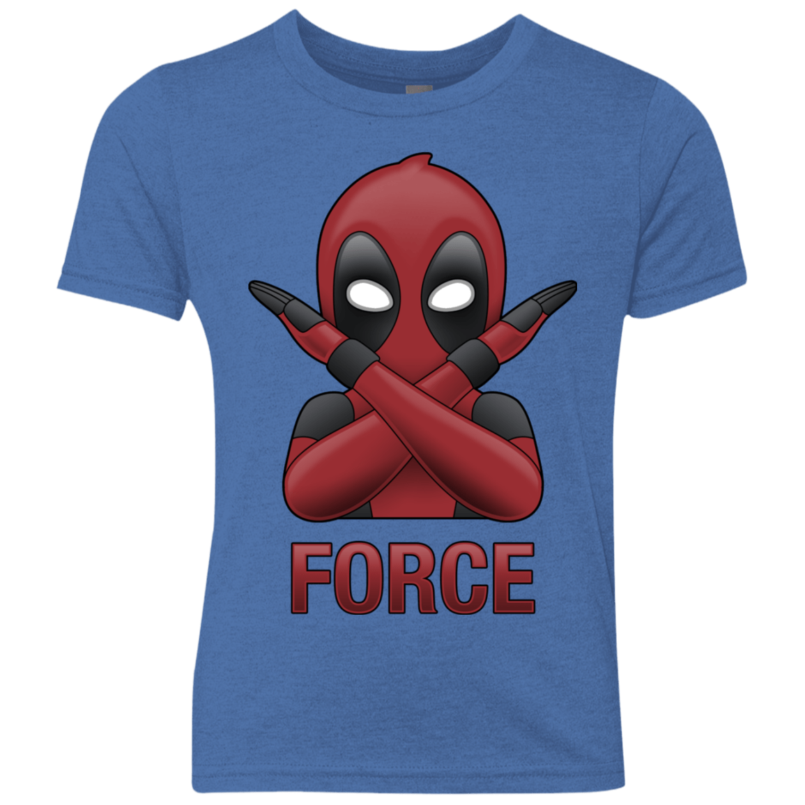 T-Shirts Vintage Royal / YXS Emoji DP Youth Triblend T-Shirt