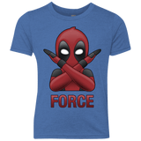 T-Shirts Vintage Royal / YXS Emoji DP Youth Triblend T-Shirt