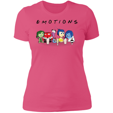 T-Shirts Hot Pink / S EMOTIONS Women's Premium T-Shirt
