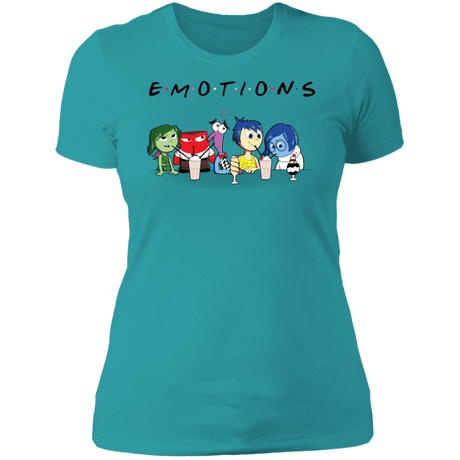 T-Shirts Tahiti Blue / S EMOTIONS Women's Premium T-Shirt