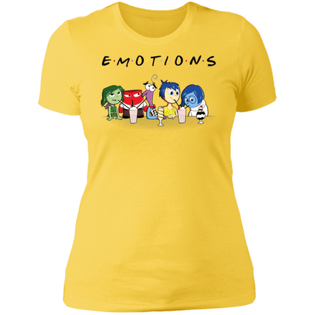 T-Shirts Vibrant Yellow / S EMOTIONS Women's Premium T-Shirt