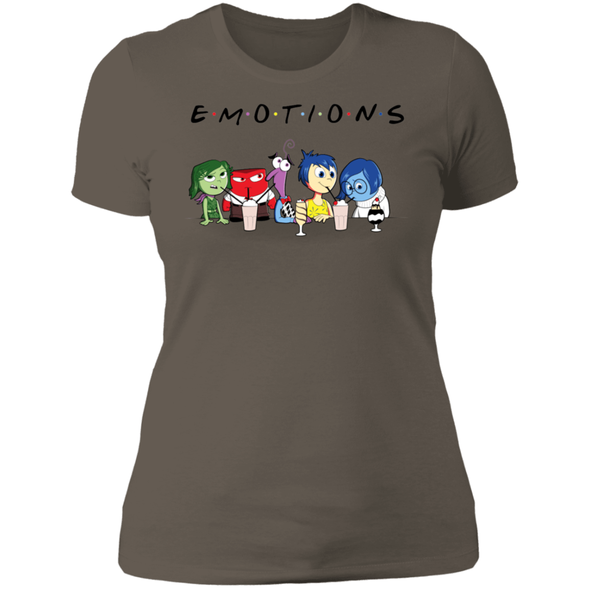 T-Shirts Warm Grey / S EMOTIONS Women's Premium T-Shirt