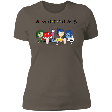 T-Shirts Warm Grey / S EMOTIONS Women's Premium T-Shirt