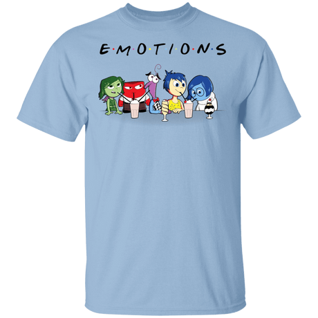 T-Shirts Light Blue / YXS EMOTIONS Youth T-Shirt