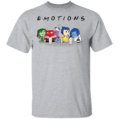 T-Shirts Sport Grey / YXS EMOTIONS Youth T-Shirt