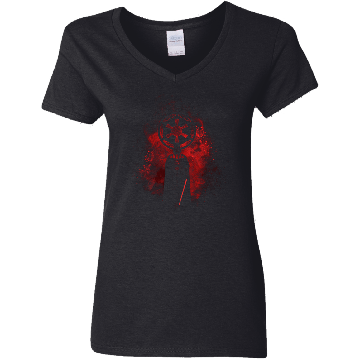 T-Shirts Black / S Empire Art Women's V-Neck T-Shirt