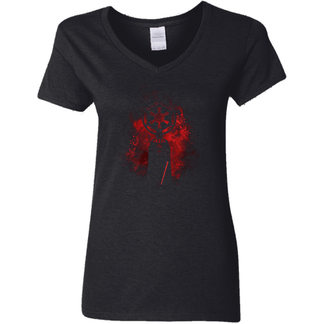 T-Shirts Black / S Empire Art Women's V-Neck T-Shirt