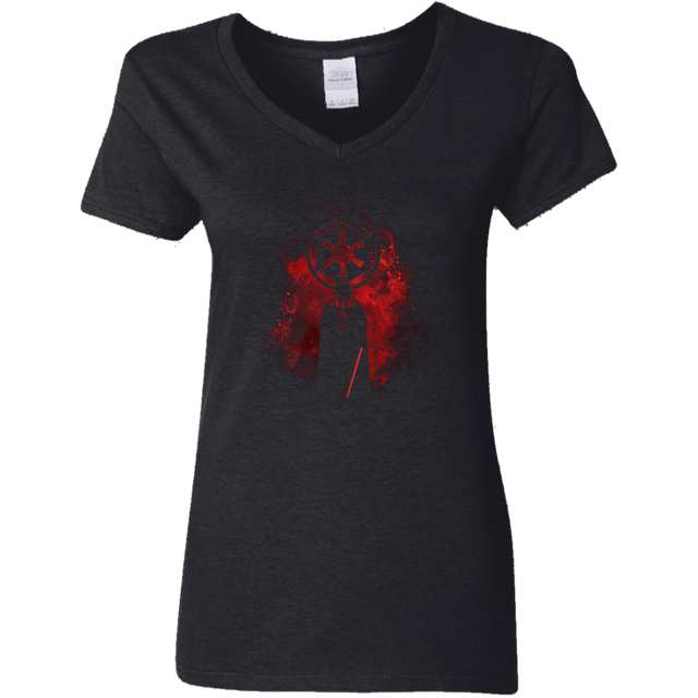 T-Shirts Black / S Empire Art Women's V-Neck T-Shirt