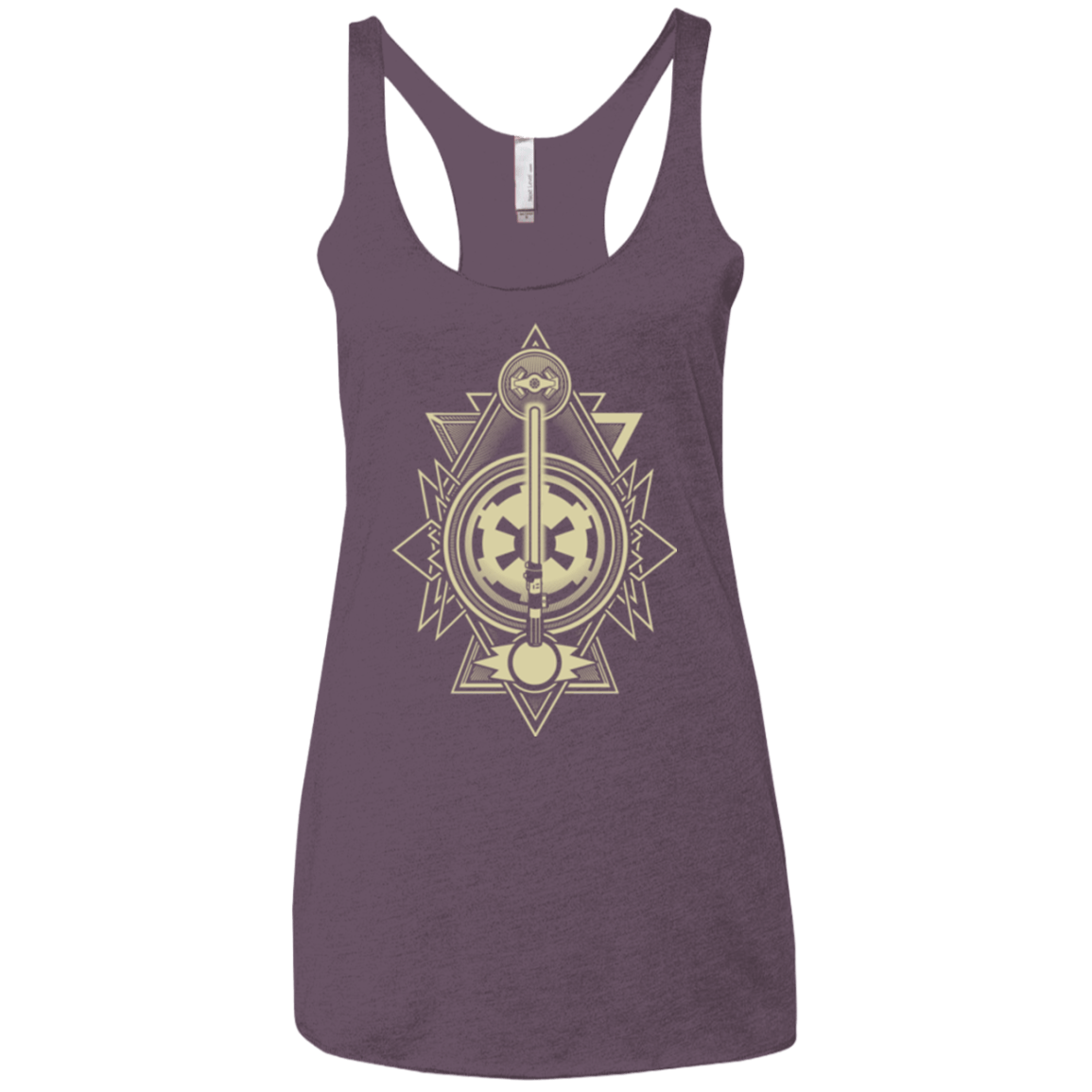 T-Shirts Vintage Purple / X-Small Empire Association Women's Triblend Racerback Tank