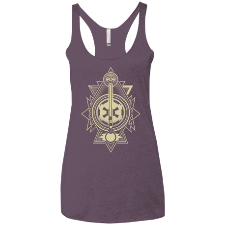 T-Shirts Vintage Purple / X-Small Empire Association Women's Triblend Racerback Tank