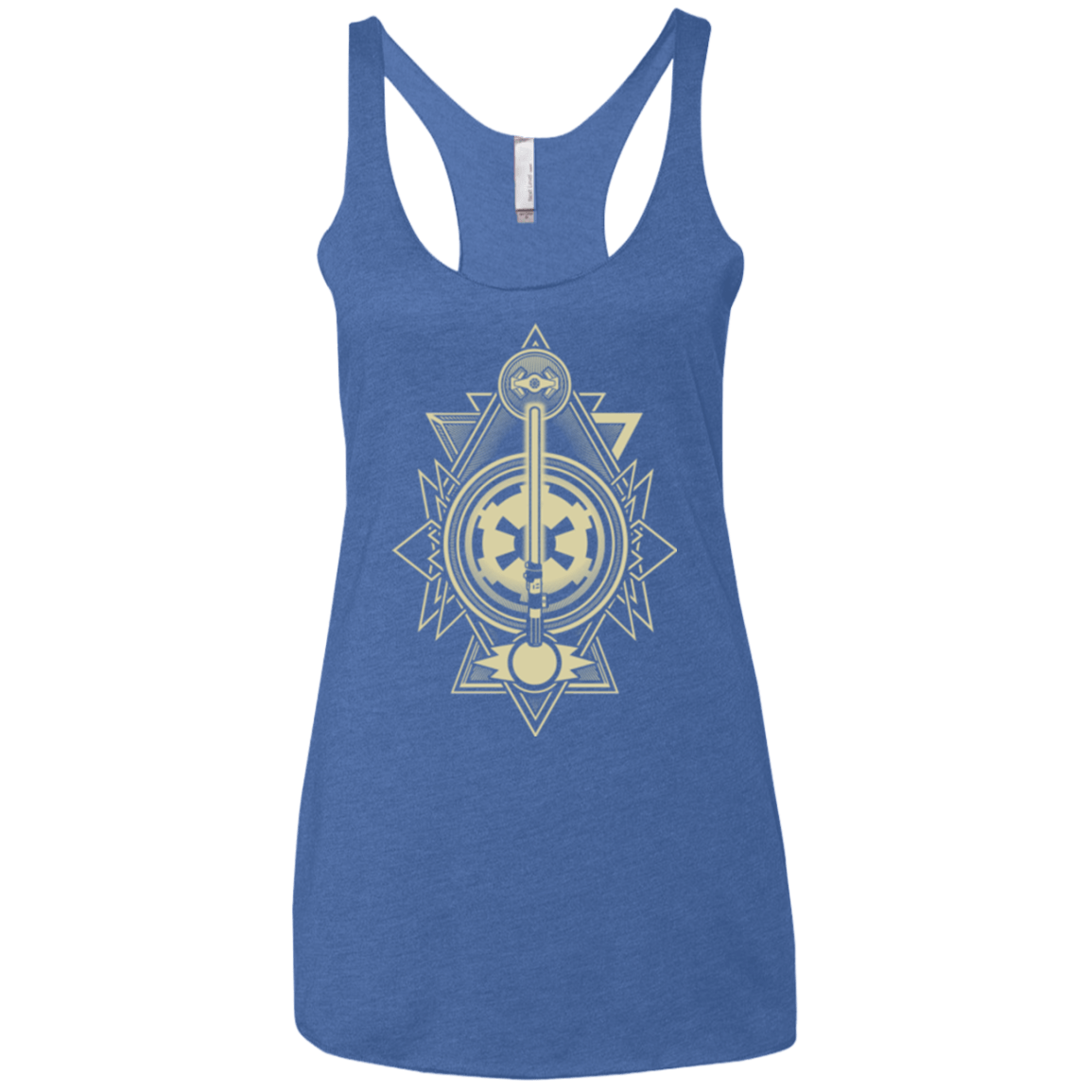 T-Shirts Vintage Royal / X-Small Empire Association Women's Triblend Racerback Tank