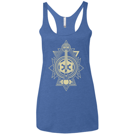 T-Shirts Vintage Royal / X-Small Empire Association Women's Triblend Racerback Tank
