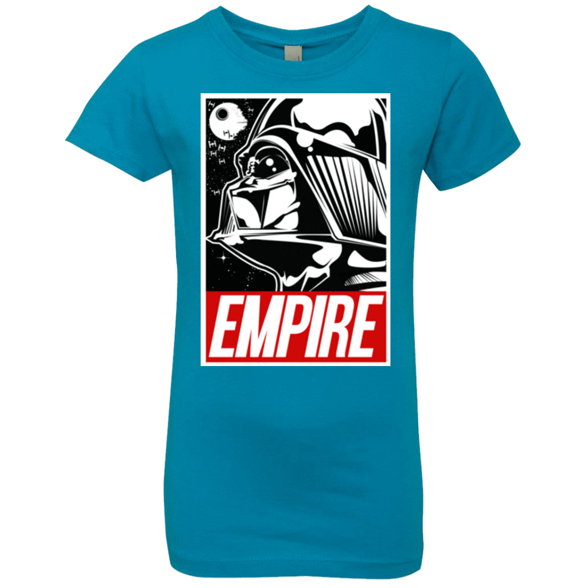 T-Shirts Turquoise / YXS EMPIRE Girls Premium T-Shirt