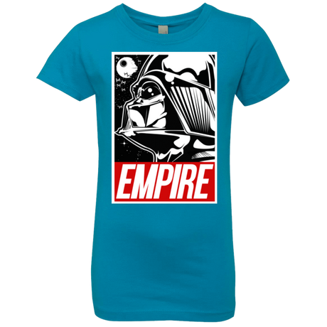 T-Shirts Turquoise / YXS EMPIRE Girls Premium T-Shirt