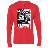 T-Shirts Vintage Red / X-Small EMPIRE Triblend Long Sleeve Hoodie Tee
