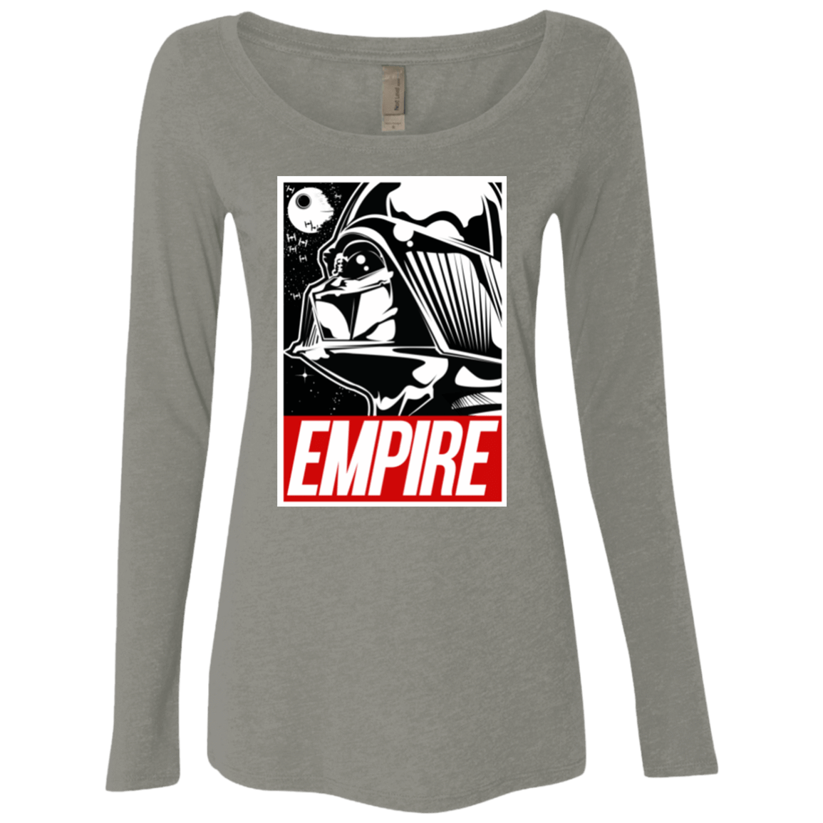 T-Shirts Venetian Grey / Small EMPIRE Women's Triblend Long Sleeve Shirt