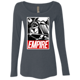 T-Shirts Vintage Navy / Small EMPIRE Women's Triblend Long Sleeve Shirt