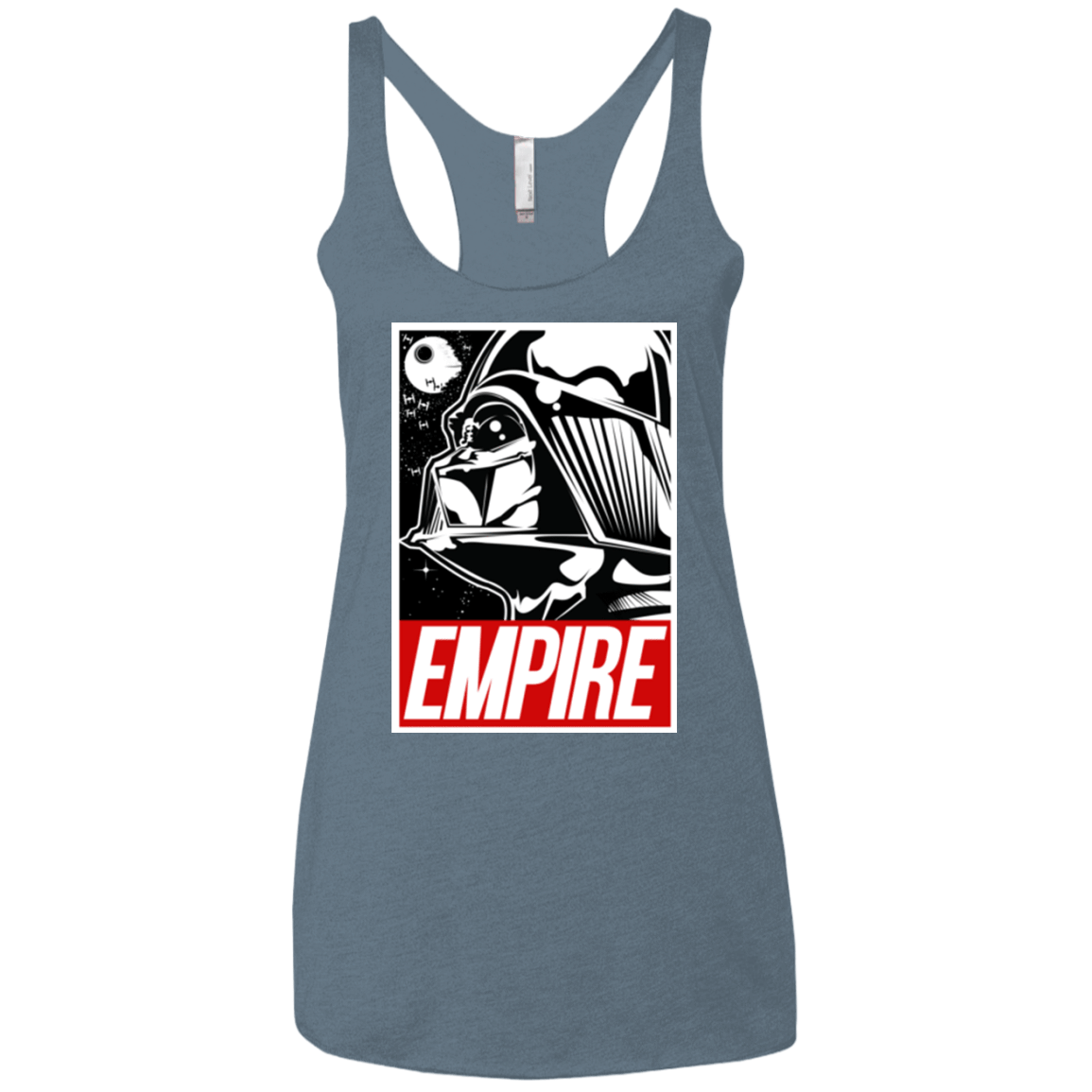 T-Shirts Indigo / X-Small EMPIRE Women's Triblend Racerback Tank