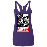 T-Shirts Purple / X-Small EMPIRE Women's Triblend Racerback Tank