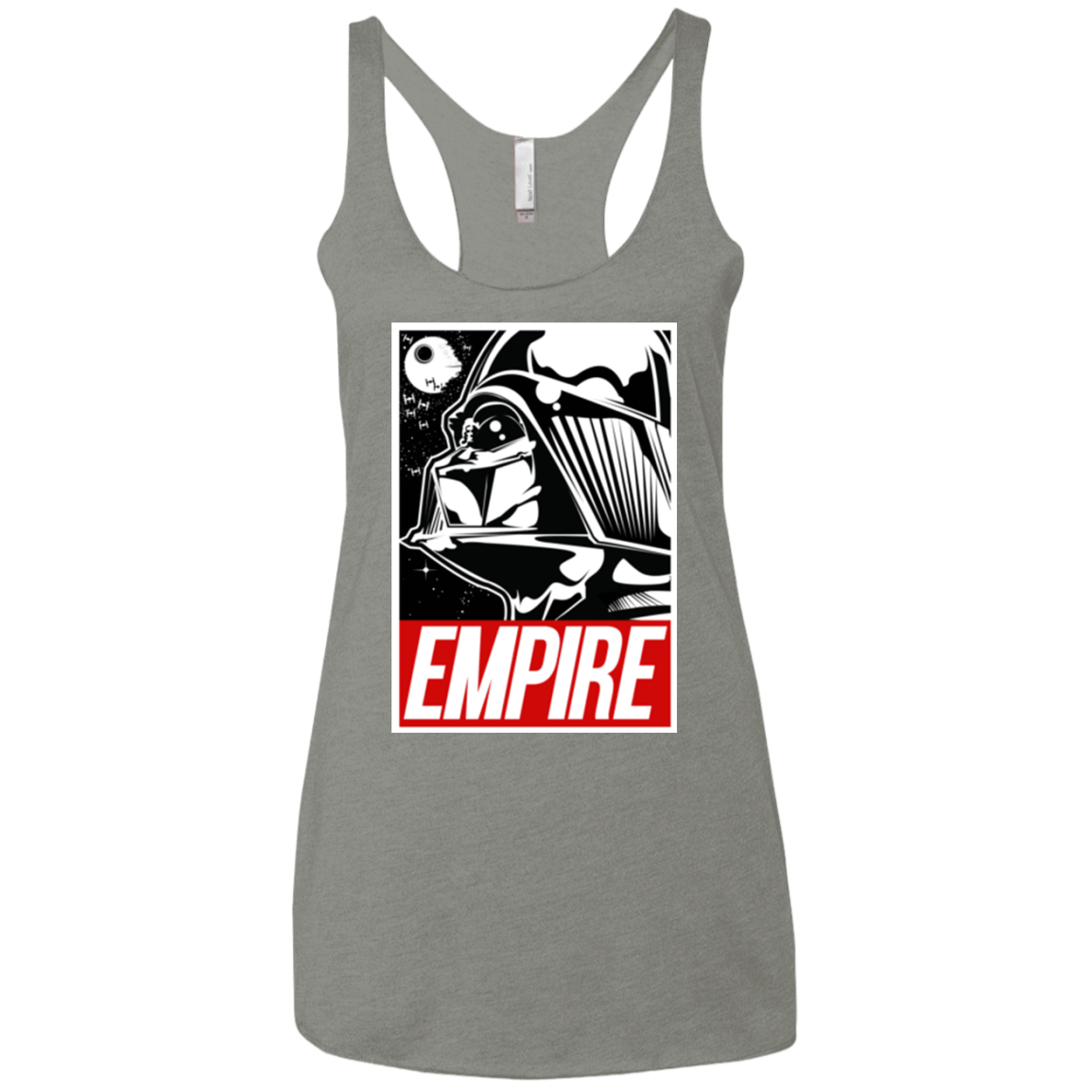 T-Shirts Venetian Grey / X-Small EMPIRE Women's Triblend Racerback Tank
