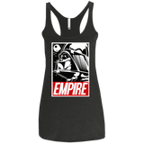 T-Shirts Vintage Black / X-Small EMPIRE Women's Triblend Racerback Tank