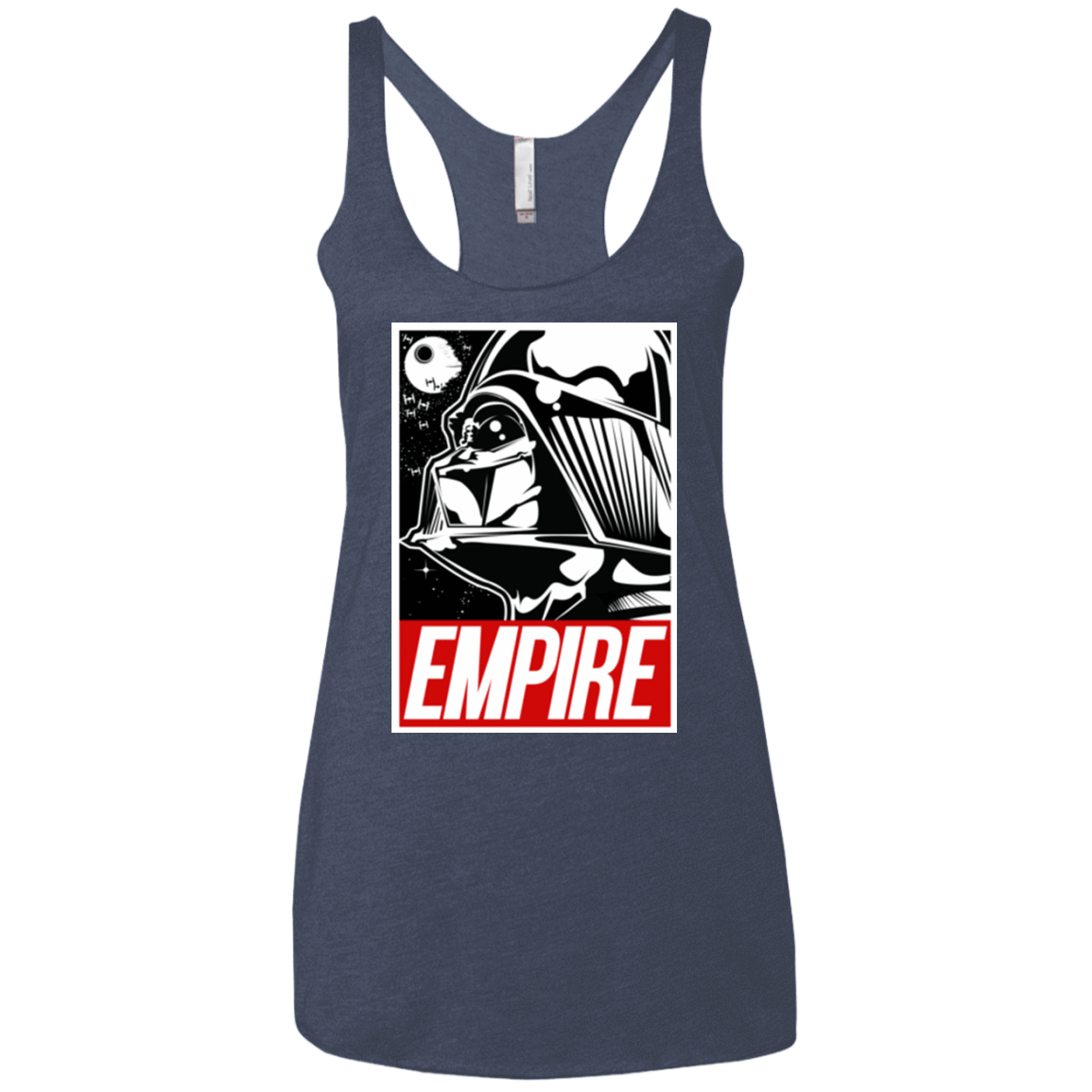 T-Shirts Vintage Navy / X-Small EMPIRE Women's Triblend Racerback Tank