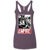 T-Shirts Vintage Purple / X-Small EMPIRE Women's Triblend Racerback Tank