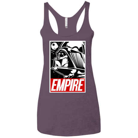 T-Shirts Vintage Purple / X-Small EMPIRE Women's Triblend Racerback Tank