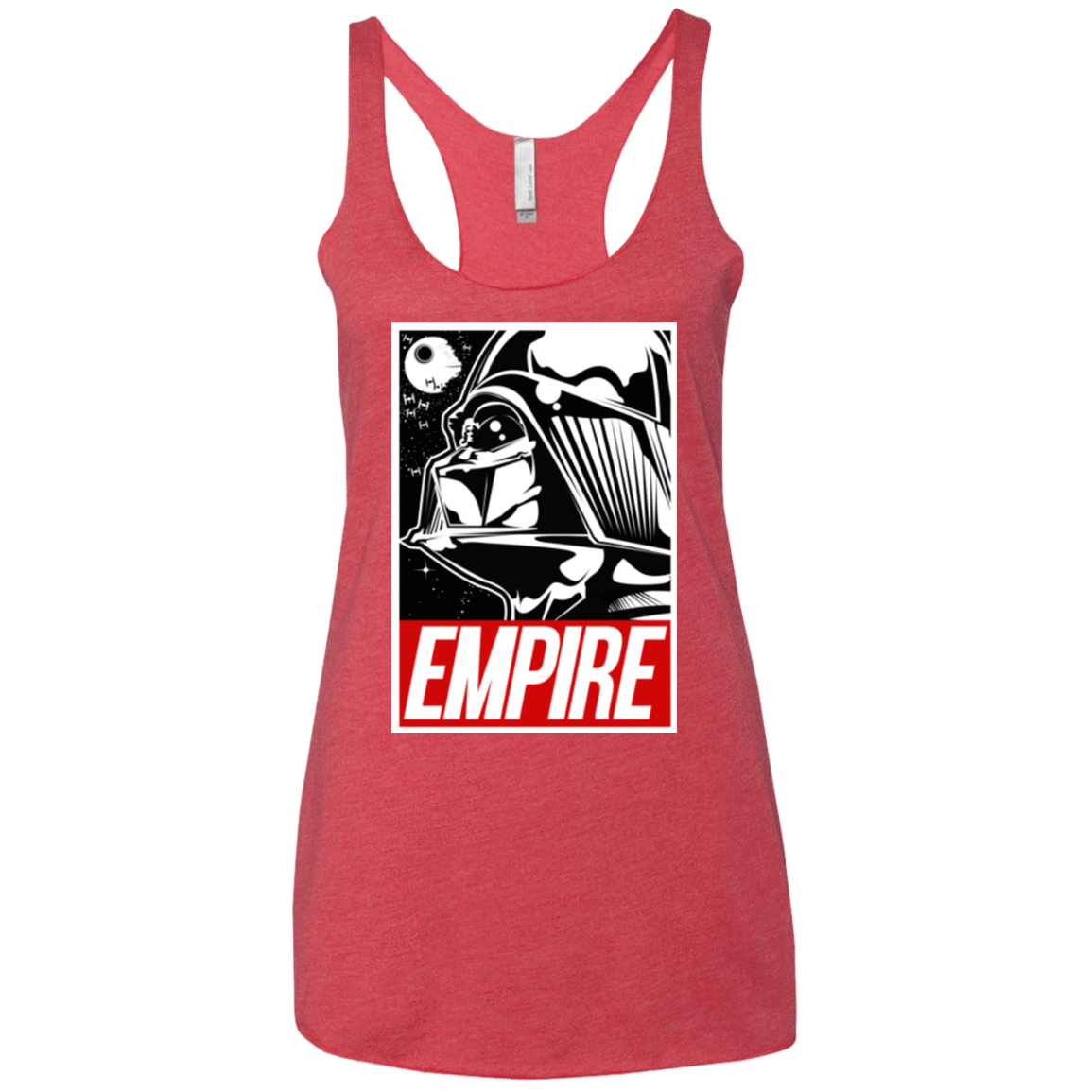 T-Shirts Vintage Red / X-Small EMPIRE Women's Triblend Racerback Tank