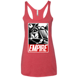 T-Shirts Vintage Red / X-Small EMPIRE Women's Triblend Racerback Tank