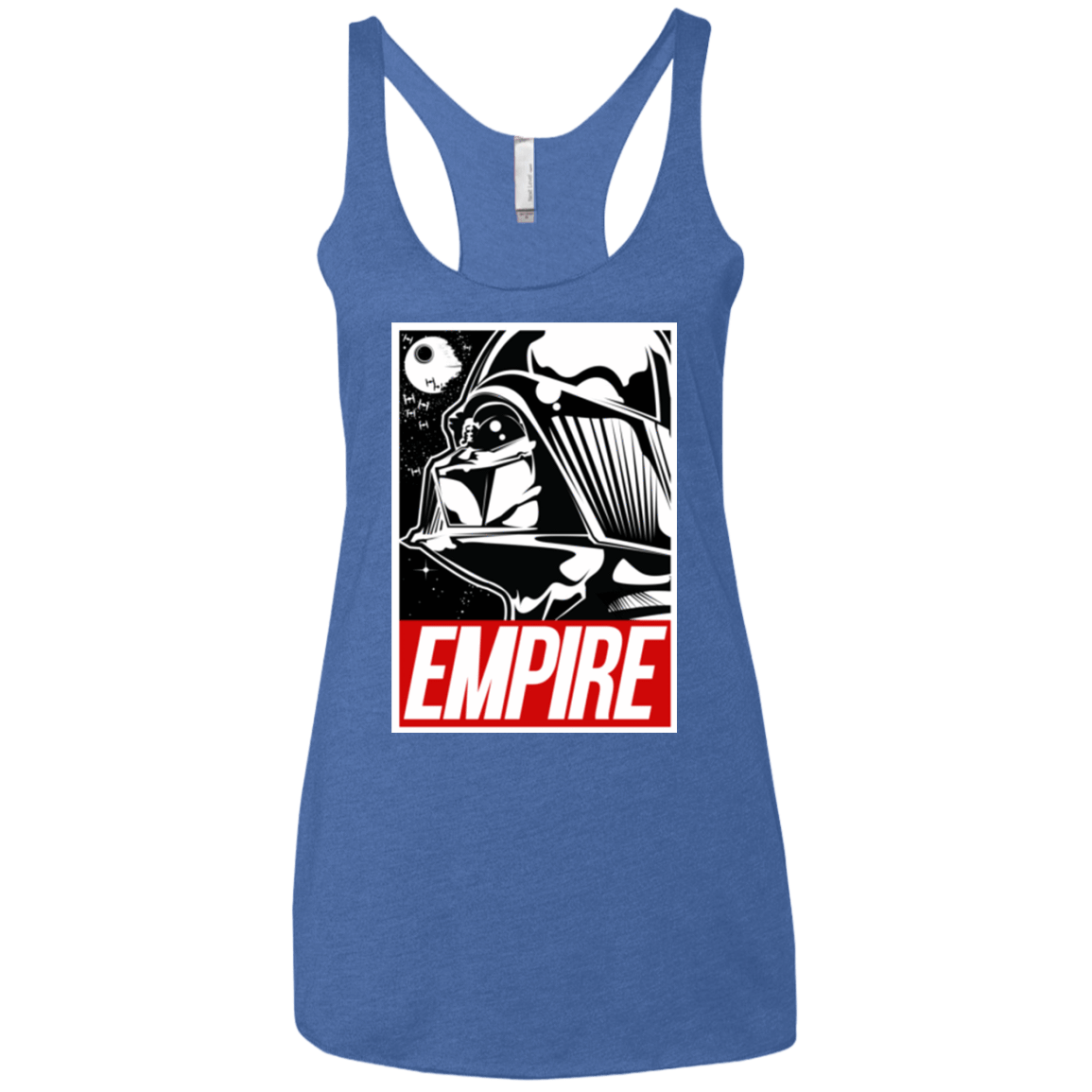 T-Shirts Vintage Royal / X-Small EMPIRE Women's Triblend Racerback Tank