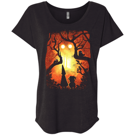 T-Shirts Vintage Black / X-Small Enchanted Forest Triblend Dolman Sleeve