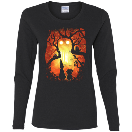 T-Shirts Black / S Enchanted Forest Women's Long Sleeve T-Shirt