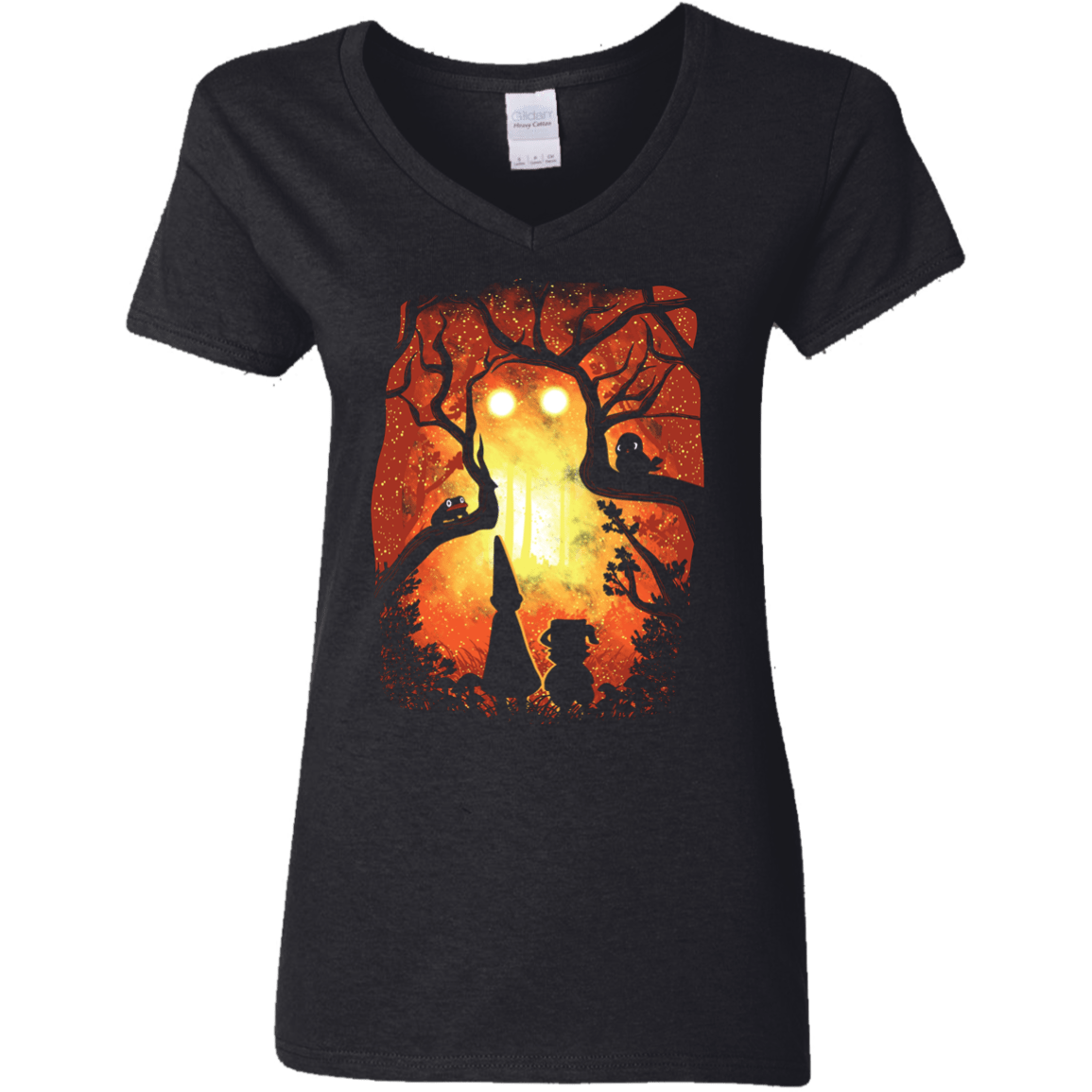 Enchanted Forest Women's V-Neck T-Shirt