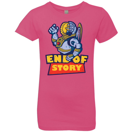T-Shirts Hot Pink / YXS END OF STORY Girls Premium T-Shirt