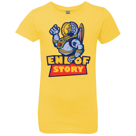 T-Shirts Vibrant Yellow / YXS END OF STORY Girls Premium T-Shirt