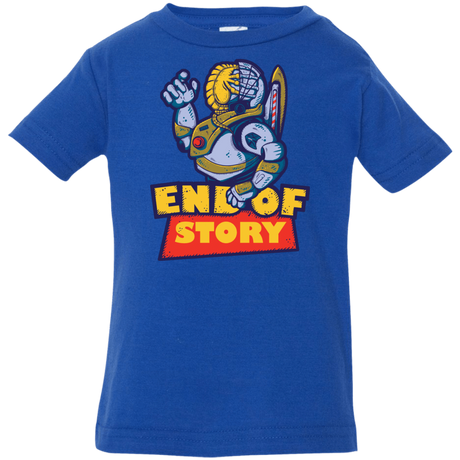 T-Shirts Royal / 6 Months END OF STORY Infant PremiumT-Shirt