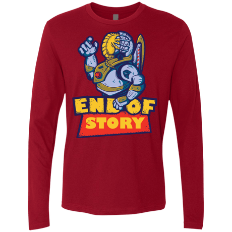 T-Shirts Cardinal / Small END OF STORY Men's Premium Long Sleeve