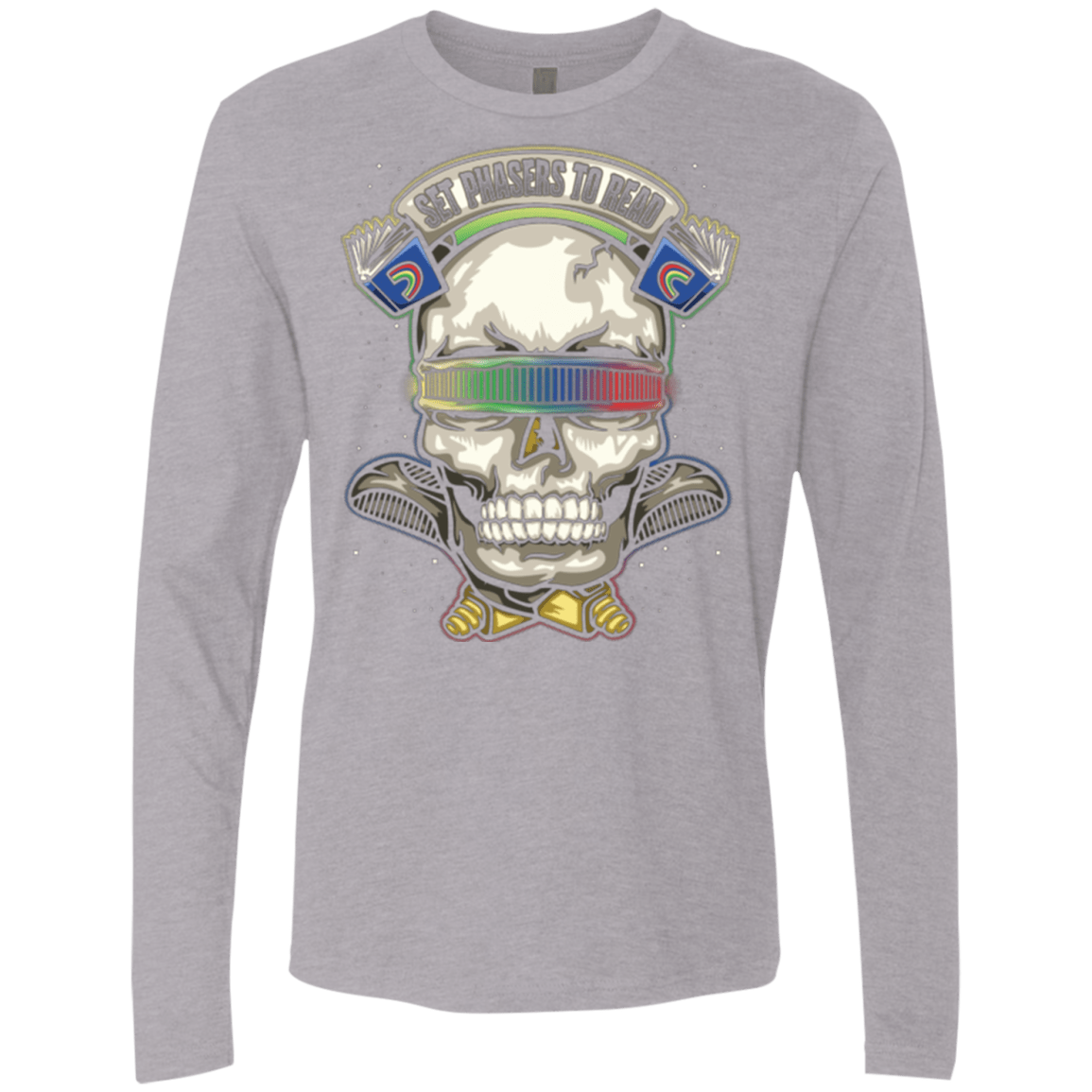 T-Shirts Heather Grey / Small End OF Story Men's Premium Long Sleeve