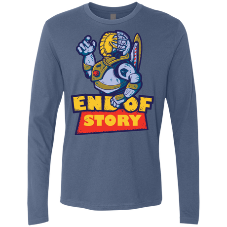 T-Shirts Indigo / Small END OF STORY Men's Premium Long Sleeve