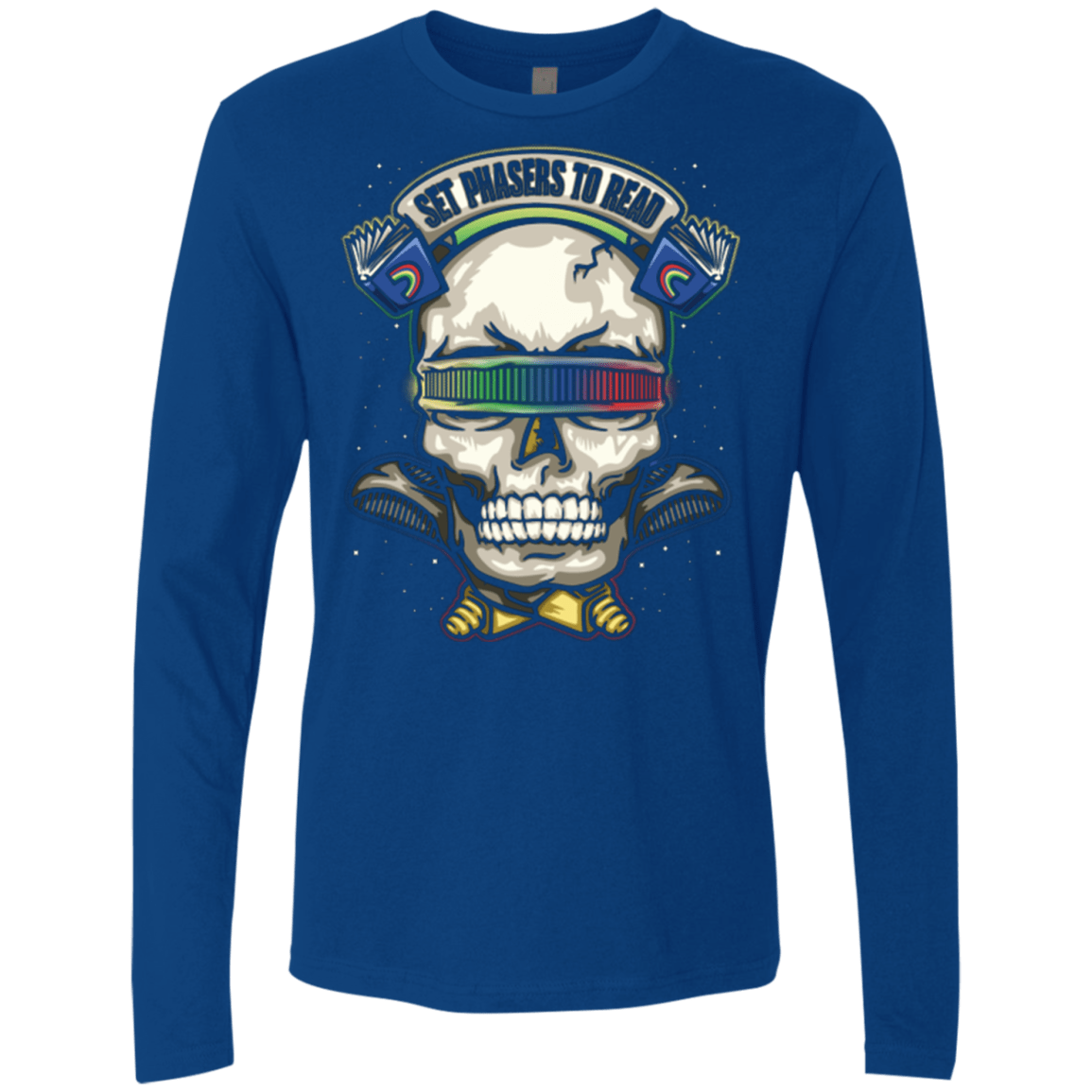 T-Shirts Royal / Small End OF Story Men's Premium Long Sleeve