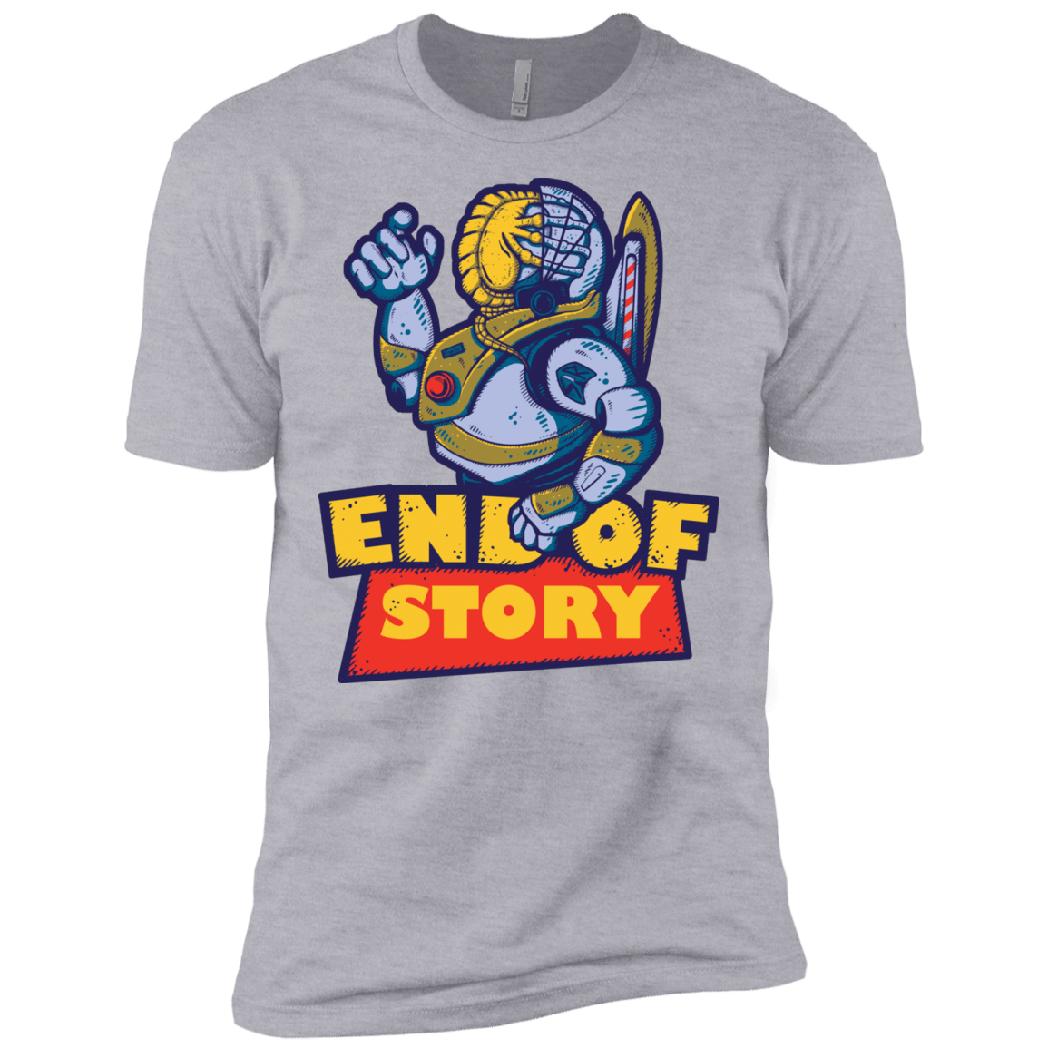 T-Shirts Heather Grey / X-Small END OF STORY Men's Premium T-Shirt