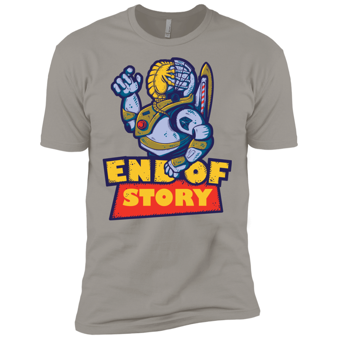 T-Shirts Light Grey / X-Small END OF STORY Men's Premium T-Shirt