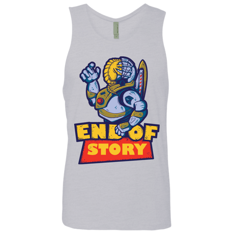 T-Shirts Heather Grey / Small END OF STORY Men's Premium Tank Top