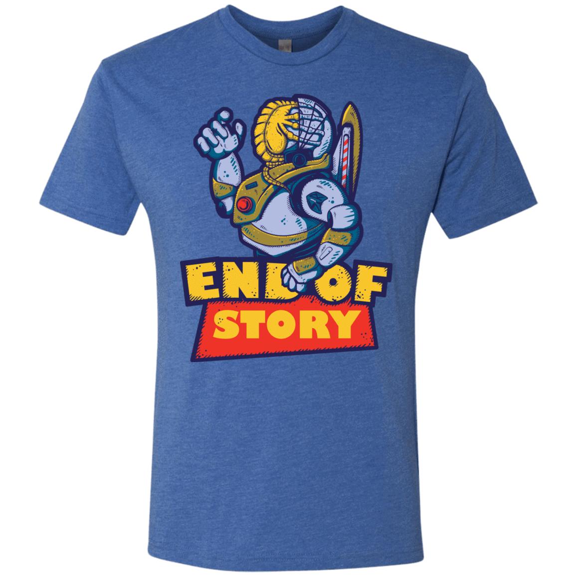 T-Shirts Vintage Royal / Small END OF STORY Men's Triblend T-Shirt
