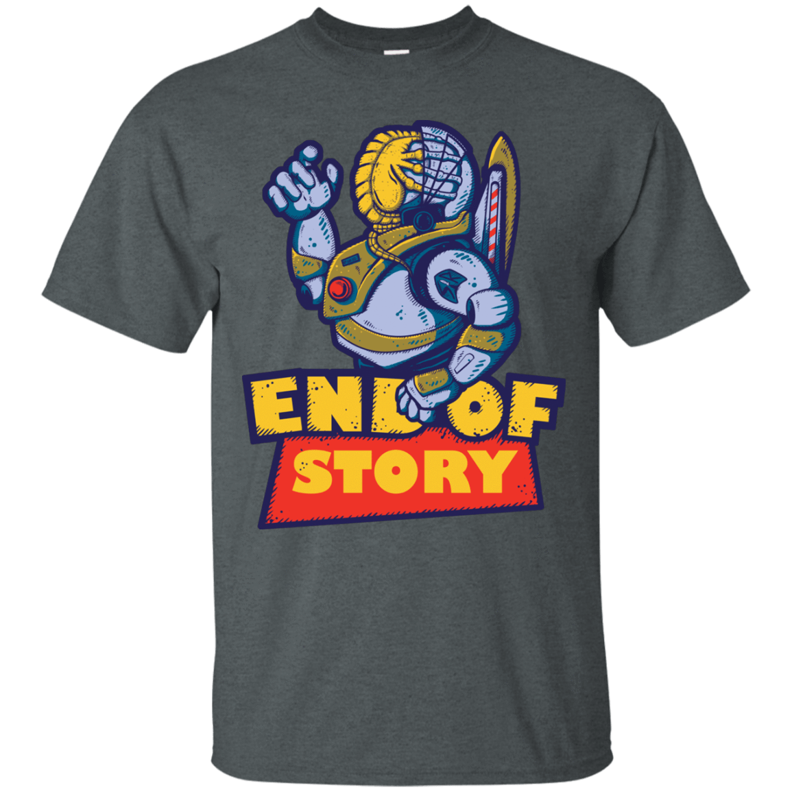 T-Shirts Dark Heather / Small END OF STORY T-Shirt