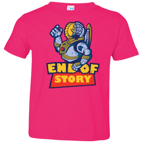 T-Shirts Hot Pink / 2T END OF STORY Toddler Premium T-Shirt