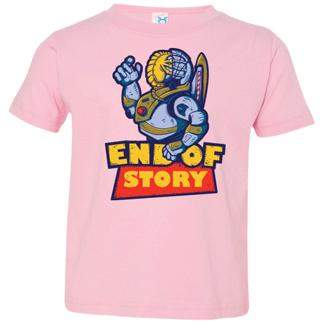 T-Shirts Pink / 2T END OF STORY Toddler Premium T-Shirt