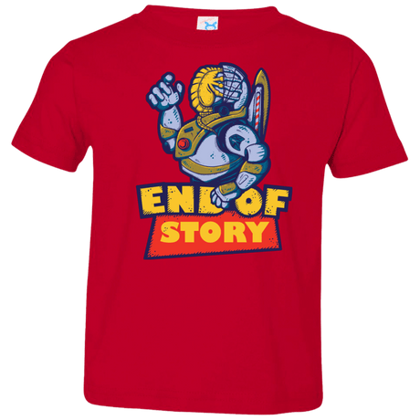 T-Shirts Red / 2T END OF STORY Toddler Premium T-Shirt